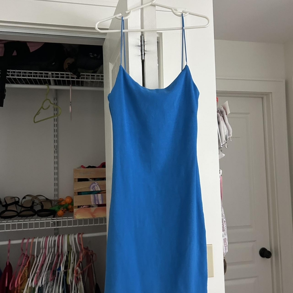 Zara Women's Blue Dress